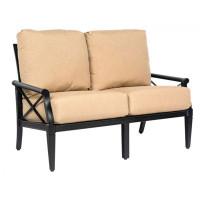 Woodard Andover 53.25" Wide Outdoor Loveseat with Cushions
