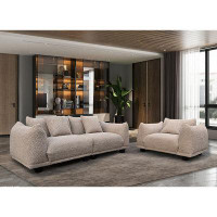 Latitude Run® S3131 Homey Sofa And Oversized Chair