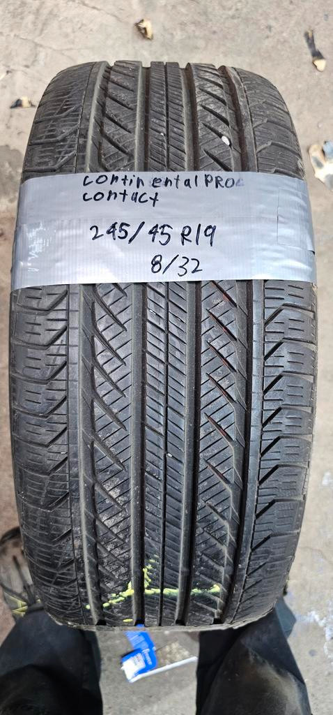 245/45/19 1 pneu été continental runflat bonne état 190$ installer in Tires & Rims in Greater Montréal