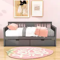 Harriet Bee Efia Daybed with Two Drawers