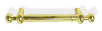 D. Lawless Hardware 3" Beautiful Pull Polished Brass