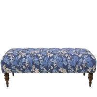 Darby Home Co Lindsay Tufted Linen Upholstered Bench