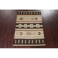 Isabelline One-of-a-Kind Kusin Hand-Knotted Area Rug
