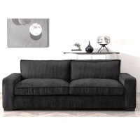 Mercer41 79.5'' Wide Corduroy upholstered Sofa