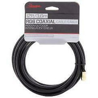 Rocketfish RF-RG625BK-C 7.62 (25 ft.) RG6 Coaxial Cable (New Other)