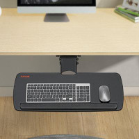 Inbox Zero Inbox Zero Keyboard Tray Under Desk Ergonomic Pull out Keyboard/Mouse Tray 25x9.8 in