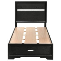 Alma Miranda 1-drawer Storage Bed