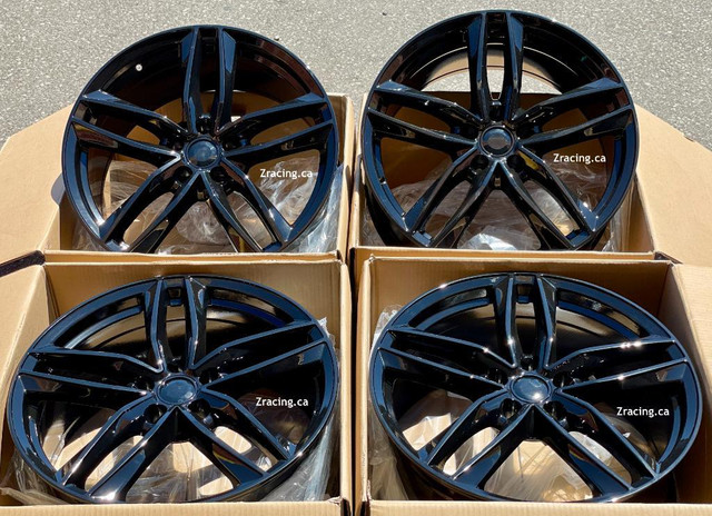Call/Text 289 654 7494 $980 (4 New) 19inch Rims Q5 Q7 Wheels Q5 A4 A5 S4 S5 Winter Rated 5x112 19x8.5 +35 66.6 7336 in Tires & Rims in Toronto (GTA)