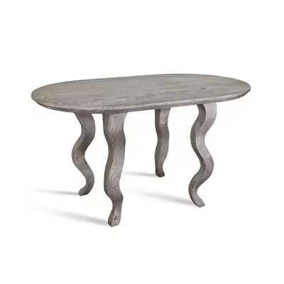 One Allium Way Cabott Solid Wood Dining Table