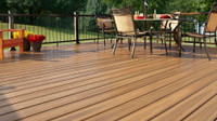 Fiberon - Paramount 1-Sided Capped PVC Decking ( Lifetime Residential Warranty )  2 Colors Available