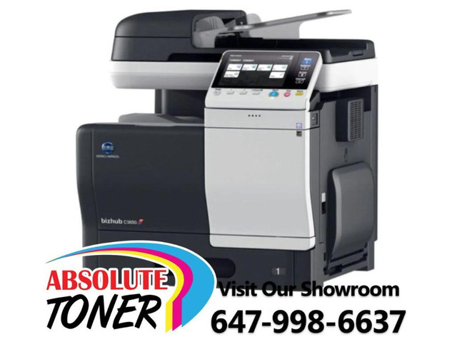 Konica Minolta BizHub C3350 Color Multifunction Laser Printer Copier Scanner With LCD Touch Screen For Business in Printers, Scanners & Fax