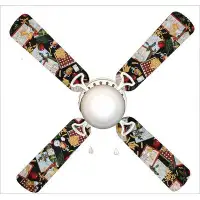 Winston Porter 42" Gammell 4 - Blade Flush Mount Ceiling Fan with Pull Chain and Light Kit Included