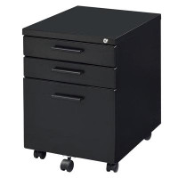Latitude Run® 16'''' Wide 3 -Drawer Mobile Filing Cabinet