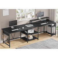 Latitude Run® L-Shape Desk with Hutch