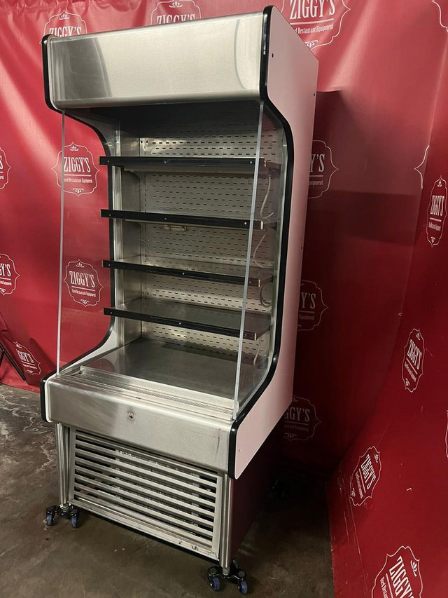 36” QBD open grab and go fridge cooler like new for only $2695 ! MADE IN CANADA ! Can ship ! in Industrial Kitchen Supplies - Image 4