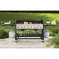 Big event - commercial -  Portable Propane Gas Big Event BBQ Grill - Now with flat grill  option- BARBEQUE - FREE SHIP