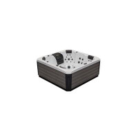 Luxury Spas Victoria 6-person 60 Jet Hot Tub With Bluetooth In Grey