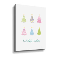 The Holiday Aisle® Holiday Wishes Pastel Christmas Trees