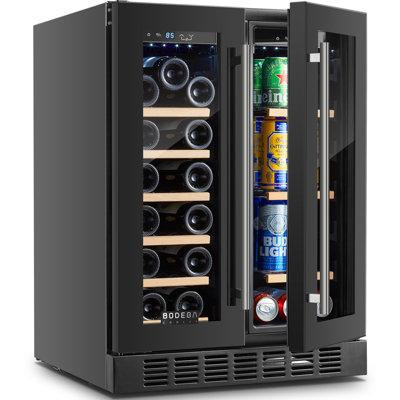 BODEGA BODEGA 41 Cans (12 oz.) 9.57 Cubic Feet Beverage Refrigerator with Wine Storage in Refrigerators