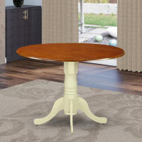 Ophelia & Co. Kitchen Drop Leaf Dining Table With Pedestal Base