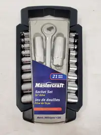 (44314-1) Mastercraft 58-9207-0 Socket Set