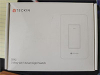 Teckin SR42 3 Way Smart Wi-Fi Light Switch Individual PACK OF 2