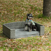 Tucker Murphy Pet™ Dog Bed, Pet Bed, Pet Enclosures, Pet Outdoor Furniture, Pet Patio Furniture, Seasonal PE Wicker Pet