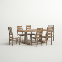 Sand & Stable™ Amelia 7 - Piece Counter Height Dining Set