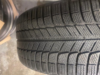 TWO USED JUST LIKE NEW 245 / 40 R19 MICHELIN XICE3 WINTER ICE TIRES !!