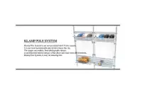 Klamp pole system, fixture amovible