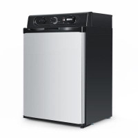 Domccy® Propane Refrigerator 3 Way Camper Gas Fridge 120V 12V LPG 2.1 Cu.Ft RV Refrigerator
