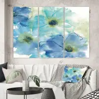 East Urban Home Cabin & Lodge Seashell Cosmos II - 3 Piece Wrapped Canvas Painting Print