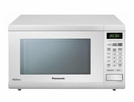 The Genius Sensor Panasonic Countertop Microwave Oven inverter, Black, White, Stainless Steel, 1 Year Warranty in Microwaves & Cookers in Toronto (GTA) - Image 3