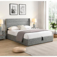 Latitude Run® 54" Storage Platform Bed (Grey)