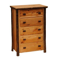 Fireside Lodge Hickory 5 Drawer Chest