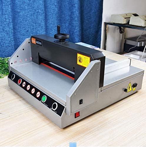 .Electric Paper Trimmer Desktop Paper Cutter Machine Manual Pushing Paper Guillotine Stack Paper Cutter A4 330mm#120116 in Other Business & Industrial in Toronto (GTA) - Image 4