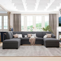 Latitude Run® Modern Large U-Shape Sectional Sofa