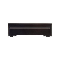JVJ Hardware Marquee Collection Matte Black Finish 96 Mm C/C Transitional Cup Pull