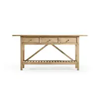 Jonathan Charles Fine Furniture Inclination 72" Solid Wood Console Table