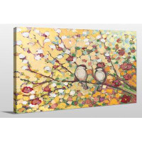 Made in Canada - Picture Perfect International "A Hushed Rendezvous" by Jennifer Lommers Painting Print on Wrapped Canva