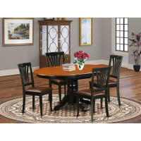 Charlton Home Hotham 7 Piece Extendable Solid Wood Dining Set in Saddle Brown
