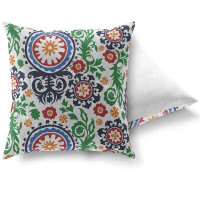 Bungalow Rose Colourful Indoor/Outdoor Accent Pillow