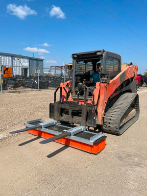 Skid Steer and Forklift Sweeper Broom Canada Preview