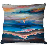 Ebern Designs Ruelas Couch Moonscape Pillow Cover & Insert