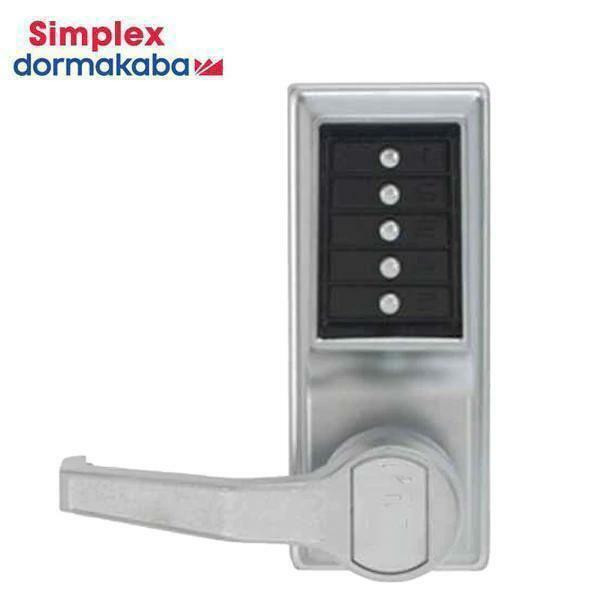 Kaba Simplex LL1031-26D Pushbutton Lock w/Passage Satin Chrome LH LHR Model: LL1031-26D-41 in Other Business & Industrial in Ontario
