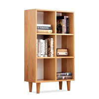 Eden Rim 47.24"Burlywood Standard Solid Wood Bookcases