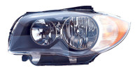 Head Lamp Driver Side Bmw 1 Series 2008-2011 Halogen Capa , Bm2518118C