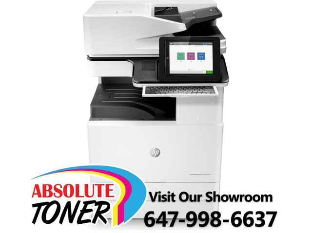 BRAND NEW REPO HP LaserJet Managed MFP E62565hs Monochrome Multifunction Laser printer Scanner High Speed Office Copier dans Imprimantes, Scanneurs