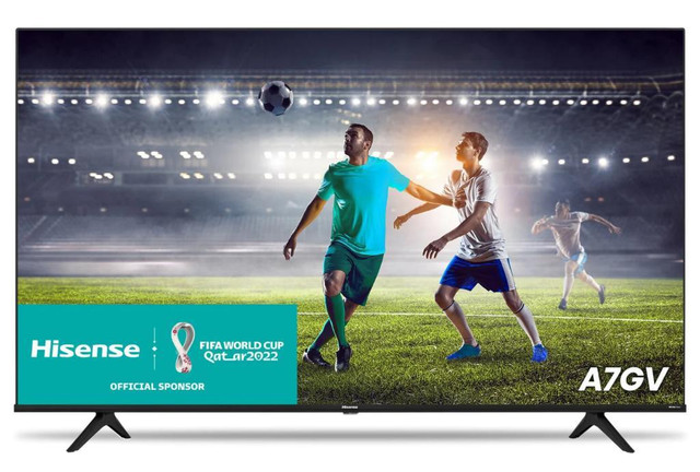 NEW Hisense 65 65A7GV 4K UHD Vidaa OS TV w/ 1 Year Warranty in TVs in Calgary