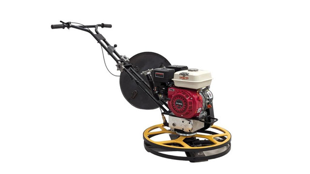 HOC 24 36 INCH POWER TROWEL GX200 6.5 HP + FINISHING BLADES + FLOAT PAN + 2 YEAR WARRANTY + FREE SHIPPING CANADA WIDE in Power Tools